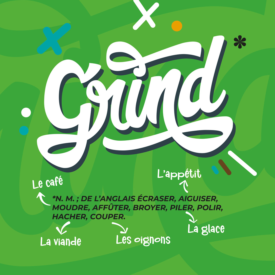 Illustration: La définition de Grind